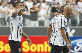 Durante o jogo realizado esta tarde na Arena Corinthians entre Corinthians x Marilia/SP, vlido pela 1 rodada do Campeonato Paulista de 2015