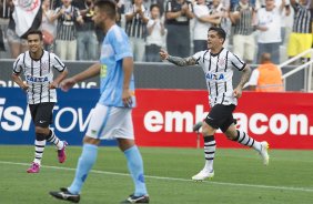 Durante o jogo realizado esta tarde na Arena Corinthians entre Corinthians x Marilia/SP, vlido pela 1 rodada do Campeonato Paulista de 2015