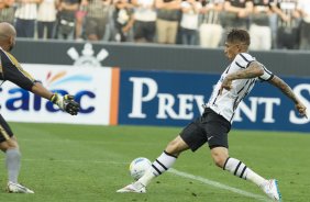 Durante o jogo realizado esta tarde na Arena Corinthians entre Corinthians x Marilia/SP, vlido pela 1 rodada do Campeonato Paulista de 2015