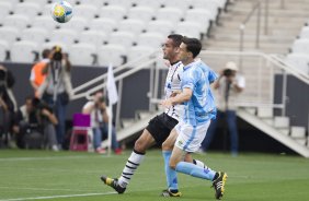 Durante o jogo realizado esta tarde na Arena Corinthians entre Corinthians x Marilia/SP, vlido pela 1 rodada do Campeonato Paulista de 2015