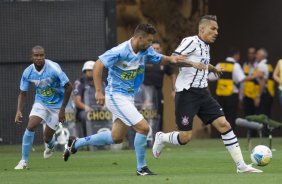 Durante o jogo realizado esta tarde na Arena Corinthians entre Corinthians x Marilia/SP, vlido pela 1 rodada do Campeonato Paulista de 2015