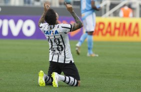 Durante o jogo realizado esta tarde na Arena Corinthians entre Corinthians x Marilia/SP, vlido pela 1 rodada do Campeonato Paulista de 2015