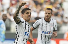 Durante o jogo realizado esta tarde na Arena Corinthians entre Corinthians x Marilia/SP, vlido pela 1 rodada do Campeonato Paulista de 2015