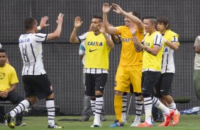 Durante o jogo realizado esta tarde na Arena Corinthians entre Corinthians x Marilia/SP, vlido pela 1 rodada do Campeonato Paulista de 2015