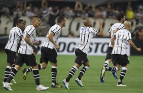 Durante o jogo realizado esta noite na Arena Corinthians entre Corinthians/Brasil x Once Caldas/Colmbia, jogo de ida vlido pela Pr Libertadores 2015