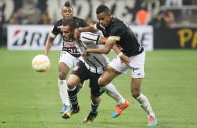 Durante o jogo realizado esta noite na Arena Corinthians entre Corinthians/Brasil x Once Caldas/Colmbia, jogo de ida vlido pela Pr Libertadores 2015