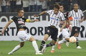 Durante o jogo realizado esta noite na Arena Corinthians entre Corinthians/Brasil x Once Caldas/Colmbia, jogo de ida vlido pela Pr Libertadores 2015