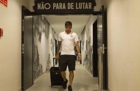 Nos vestirios antes do jogo realizado esta noite na Arena Corinthians entre Corinthians/Brasil x Once Caldas/Colmbia, jogo de ida vlido pela Pr Libertadores 2015