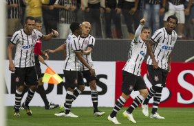 Durante o jogo realizado esta noite na Arena Corinthians entre Corinthians/Brasil x Once Caldas/Colmbia, jogo de ida vlido pela Pr Libertadores 2015