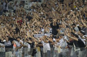 Durante o jogo realizado esta noite na Arena Corinthians entre Corinthians/Brasil x Once Caldas/Colmbia, jogo de ida vlido pela Pr Libertadores 2015