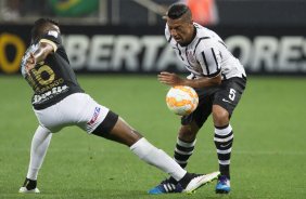 Durante o jogo realizado esta noite na Arena Corinthians entre Corinthians/Brasil x Once Caldas/Colmbia, jogo de ida vlido pela Pr Libertadores 2015