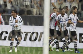 Durante o jogo realizado esta noite na Arena Corinthians entre Corinthians/Brasil x Once Caldas/Colmbia, jogo de ida vlido pela Pr Libertadores 2015