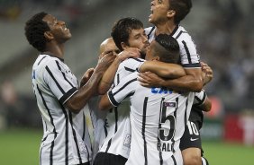 Durante o jogo realizado esta noite na Arena Corinthians entre Corinthians/Brasil x Once Caldas/Colmbia, jogo de ida vlido pela Pr Libertadores 2015