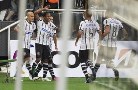 Durante o jogo realizado esta noite na Arena Corinthians entre Corinthians/Brasil x Once Caldas/Colmbia, jogo de ida vlido pela Pr Libertadores 2015