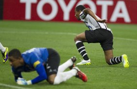 Durante o jogo realizado esta noite na Arena Corinthians entre Corinthians/Brasil x Once Caldas/Colmbia, jogo de ida vlido pela Pr Libertadores 2015