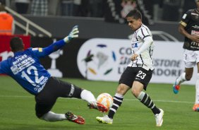 Durante o jogo realizado esta noite na Arena Corinthians entre Corinthians/Brasil x Once Caldas/Colmbia, jogo de ida vlido pela Pr Libertadores 2015