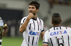 Durante o jogo realizado esta noite na Arena Corinthians entre Corinthians/Brasil x Once Caldas/Colmbia, jogo de ida vlido pela Pr Libertadores 2015