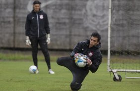 Durante o treino desta tarde no CT Joaquim Grava, zona leste da cidade. O prximo jogo da equipe domingo, dia 08/02, contra o Palmeiras, no Allianz Arena, jogo vlido pela 2 rodada do Campeonato Paulista de 2015