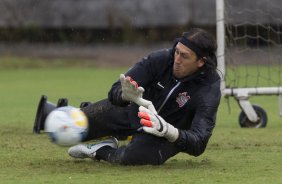 Durante o treino desta tarde no CT Joaquim Grava, zona leste da cidade. O prximo jogo da equipe domingo, dia 08/02, contra o Palmeiras, no Allianz Arena, jogo vlido pela 2 rodada do Campeonato Paulista de 2015