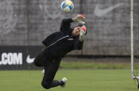 Durante o treino desta tarde no CT Joaquim Grava, zona leste da cidade. O prximo jogo da equipe domingo, dia 08/02, contra o Palmeiras, no Allianz Arena, jogo vlido pela 2 rodada do Campeonato Paulista de 2015