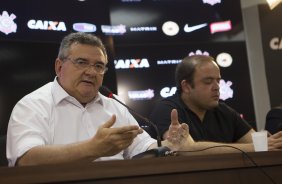 Entrevista coletiva do presidente Mario Gobbi aps o treino desta tarde no CT Joaquim Grava, zona leste da cidade. O prximo jogo da equipe domingo, dia 08/02, contra o Palmeiras, no Allianz Arena, jogo vlido pela 2 rodada do Campeonato Paulista de 2015