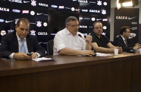 Entrevista coletiva do presidente Mario Gobbi aps o treino desta tarde no CT Joaquim Grava, zona leste da cidade. O prximo jogo da equipe domingo, dia 08/02, contra o Palmeiras, no Allianz Arena, jogo vlido pela 2 rodada do Campeonato Paulista de 2015