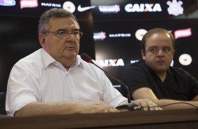 Entrevista coletiva do presidente Mario Gobbi aps o treino desta tarde no CT Joaquim Grava, zona leste da cidade. O prximo jogo da equipe domingo, dia 08/02, contra o Palmeiras, no Allianz Arena, jogo vlido pela 2 rodada do Campeonato Paulista de 2015