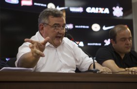 Entrevista coletiva do presidente Mario Gobbi aps o treino desta tarde no CT Joaquim Grava, zona leste da cidade. O prximo jogo da equipe domingo, dia 08/02, contra o Palmeiras, no Allianz Arena, jogo vlido pela 2 rodada do Campeonato Paulista de 2015