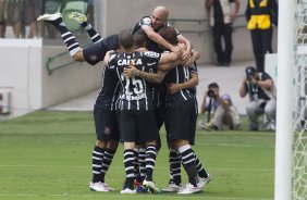 Durante o jogo realizado esta tarde na Allianz Arena entre Palmeiras x Corinthians, jogo válido pela 3ª rodada do Campeonato Paulista de 2015