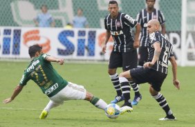 Durante o jogo realizado esta tarde na Allianz Arena entre Palmeiras x Corinthians, jogo vlido pela 3 rodada do Campeonato Paulista de 2015