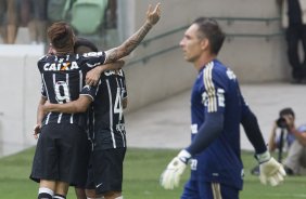 Durante o jogo realizado esta tarde na Allianz Arena entre Palmeiras x Corinthians, jogo válido pela 3ª rodada do Campeonato Paulista de 2015