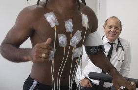 O atacante Wagner Love faz exames cardiologicos esta tarde na clinica Santanacor. O próximo do time será sábado dia 14/02 contra o Botafogo/RP, na Arena Corinthians, válido pela 4ª rodada do Campeonato Paulista de 2015