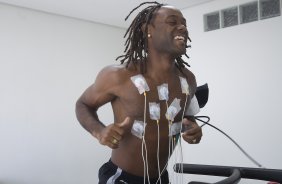 O atacante Wagner Love faz exames cardiologicos esta tarde na clinica Santanacor. O prximo do time ser sbado dia 14/02 contra o Botafogo/RP, na Arena Corinthians, vlido pela 4 rodada do Campeonato Paulista de 2015