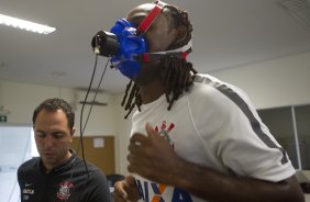 O atacante Wagner Love faz exames cardiologicos esta tarde no CT Joaquim Grava. O prximo do time ser sbado dia 14/02 contra o Botafogo/RP, na Arena Corinthians, vlido pela 4 rodada do Campeonato Paulista de 2015