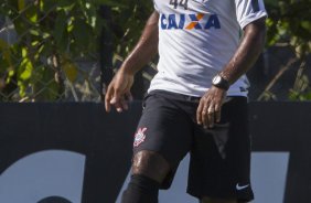 Durante o treino desta manh no CT Joaquim Grava, localizado no Parque Ecolgico do Tiete, zona leste da cidade. O prximo jogo ser sbado dia 14/02 contra o Botafogo/RP, na Arena Corinthians, vlido pela 4 rodada do Campeonato Paulista de 2015