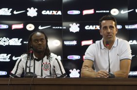 Durante o treino desta tarde no CT Joaquim Grava, localizado no Parque Ecolgico do Tiete, zona leste da cidade. O prximo jogo ser amanh, sbado dia 14/02 contra o Botafogo/RP, na Arena Corinthians, vlido pela 5 rodada do Campeonato Paulista de 2015