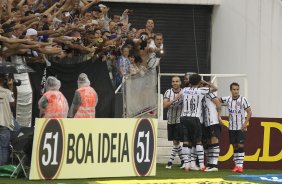 Durante o jogo realizado esta tarde na Arena Corinthians entre Corinthians x Botafogo/RP, jogo vlido pela 5 rodada do Campeonato Paulista de 2015