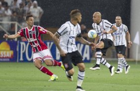 Durante o jogo realizado esta tarde na Arena Corinthians entre Corinthians x Botafogo/RP, jogo vlido pela 5 rodada do Campeonato Paulista de 2015