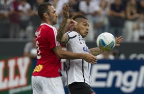 Durante o jogo realizado esta tarde na Arena Corinthians entre Corinthians x Botafogo/RP, jogo vlido pela 5 rodada do Campeonato Paulista de 2015