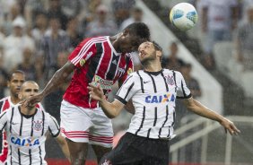 Durante o jogo realizado esta tarde na Arena Corinthians entre Corinthians x Botafogo/RP, jogo válido pela 5ª rodada do Campeonato Paulista de 2015