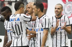 Durante o jogo realizado esta tarde na Arena Corinthians entre Corinthians x Botafogo/RP, jogo vlido pela 5 rodada do Campeonato Paulista de 2015