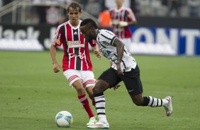 Durante o jogo realizado esta tarde na Arena Corinthians entre Corinthians x Botafogo/RP, jogo válido pela 5ª rodada do Campeonato Paulista de 2015
