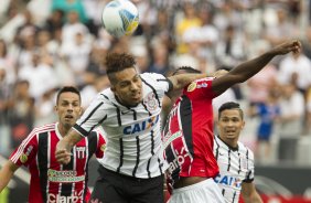 Durante o jogo realizado esta tarde na Arena Corinthians entre Corinthians x Botafogo/RP, jogo válido pela 5ª rodada do Campeonato Paulista de 2015
