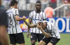 Durante o jogo realizado esta tarde na Arena Corinthians entre Corinthians x Botafogo/RP, jogo vlido pela 5 rodada do Campeonato Paulista de 2015