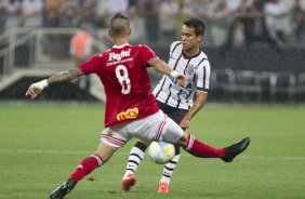 Durante o jogo realizado esta tarde na Arena Corinthians entre Corinthians x Botafogo/RP, jogo vlido pela 5 rodada do Campeonato Paulista de 2015