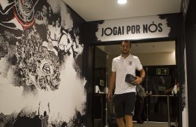 Nos vestirios antes do jogo realizado esta tarde na Arena Corinthians entre Corinthians x Botafogo/RP, jogo vlido pela 5 rodada do Campeonato Paulista de 2015