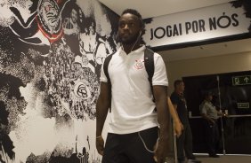 Nos vestirios antes do jogo realizado esta tarde na Arena Corinthians entre Corinthians x Botafogo/RP, jogo vlido pela 5 rodada do Campeonato Paulista de 2015