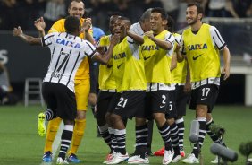 Durante o jogo realizado esta noite na Arena Corinthians entre Corinthians x So Paulo, jogo vlido pelo primeiro turno da fase classificatoria da Copa Libertadores da Amrica 2015