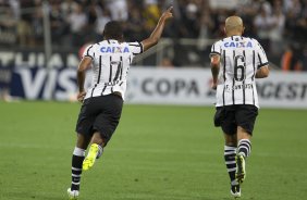 Durante o jogo realizado esta noite na Arena Corinthians entre Corinthians x So Paulo, jogo vlido pelo primeiro turno da fase classificatoria da Copa Libertadores da Amrica 2015