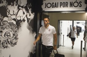 Nos vestiários antes do jogo realizado esta noite na Arena Corinthians entre Corinthians x São Paulo, jogo válido pelo primeiro turno da fase classificatoria da Copa Libertadores da América 2015